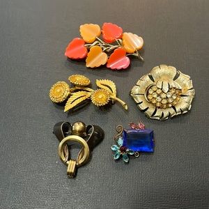 Vintage and Costume Brooches